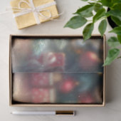 お洒落子犬のクリスマスハットホリデーデコページ 薄葉紙 (ギフト)