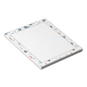 お洒落子猫文房具のかわいい猫パターン ノートパッド (アングル)