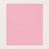 お洒落実在不動産業者（ピンク） 名刺 (内部フラット)