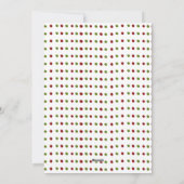 お洒落小妖精や小人メリーリトルクリスマスフォト シーズンカード (裏面)