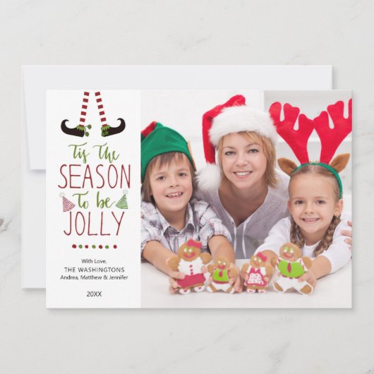 お洒落小妖精や小人期すてき シーズンカード (正面)