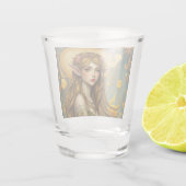 お洒落小妖精や小人 ショットグラス (裏面)