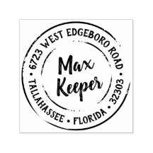 お洒落差出人住所ラベル