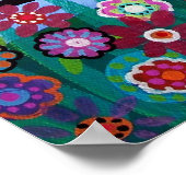 お洒落帆船絵画の ポスター (角)