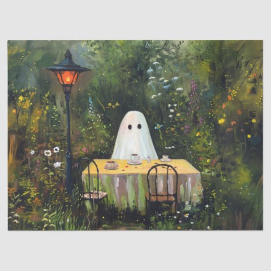 お洒落幽霊ガーデンティーパーティーの分離 薄葉紙 (正面)
