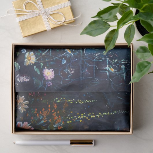 お洒落幽霊ガーデン歩くパスの切り離し 薄葉紙 (ギフト)