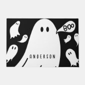 お洒落幽霊名前をカスタムする ドアマット (正面)