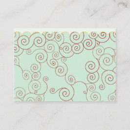 お洒落座席表テンプレート プレイスカード