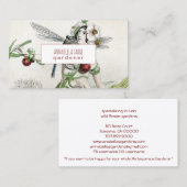 お洒落庭師の地主の喜びフローラ 名刺 (正面/裏面)