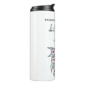 お洒落庭師パーソナライズされた タンブラー (回転左)