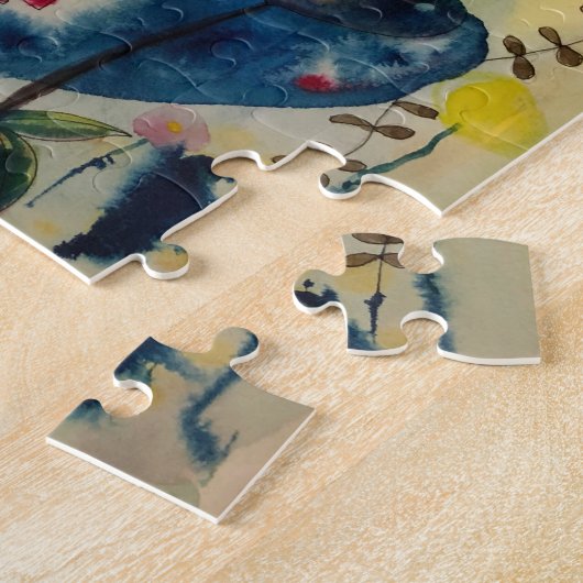 お洒落庭 ジグソーパズル (側面)