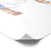 お洒落引用文「大きな女の子のパンツを履け」 ポスター (角)