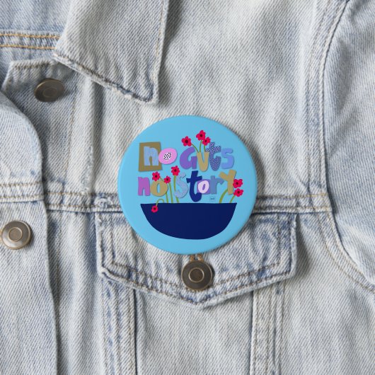 お洒落感動的引用文ハンドレタリング 缶バッジ (インサイチュ)