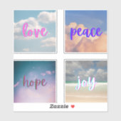 お洒落感動的引用文 シール (シート)