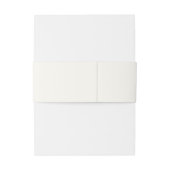 お洒落手書きスクリプ結婚ト・モノグラム 招待状ベリーバンド (裏面例)