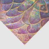 お洒落抽象芸術ドラゴンはかりで測カッコいいフラクタルアート 薄葉紙 (詳細)