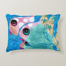 お洒落抽象芸術魚アクセント装飾用クッション アクセントクッション