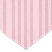 お洒落斜めピンクストライプの色 テーブルクロス (アングル)