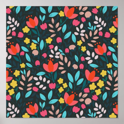 お洒落春ガーデンパーティー ポスター (正面)