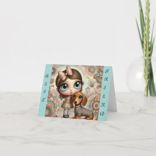 お洒落最高の友ダシュント カード (正面)