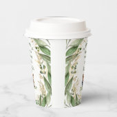 お洒落木疑問に思林：植物学 紙コップ (左)