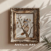 お洒落木絵を描林素朴虫 ポスター