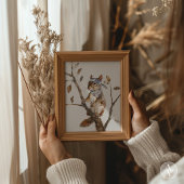 お洒落木絵を描林素朴虫 ポスター