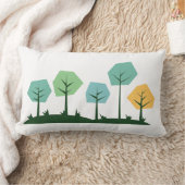 お洒落木 ランバークッション (ブランケット)