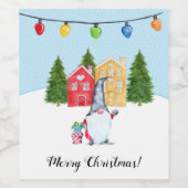 お洒落格言カスタム休日 ワインラベル (シングルラベル)