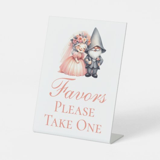 お洒落格言素朴結婚式の引き出物表 台座サイン (正面)