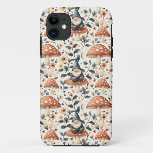 お洒落格言&キノコ魅力林 Case-Mate iPhoneケース (裏面)
