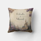 お洒落森結婚城 クッション (裏面)