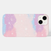 お洒落水カラー数々のソフトパステルクラウド Case-Mate iPhoneケース (裏面 (横))