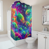 「お洒落水中競技・バレエ」 シャワーカーテン (インサイチュ)