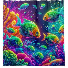 「お洒落水中競技・バレエ」 シャワーカーテン