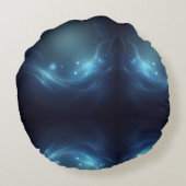 お洒落水彩子猫枕 ラウンドクッション (裏面)