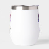 お洒落水彩猫 (左面)