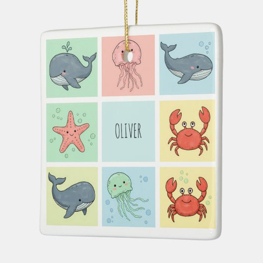 お洒落海フレンズ セラミックオーナメント (左)