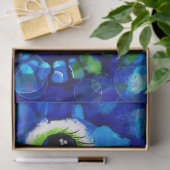 お洒落海馬の沿岸のデカ航海のップ 薄葉紙 (ギフト)