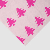 お洒落深いピンククリスマスツリーズ淡い色のピンク 薄葉紙 (詳細)