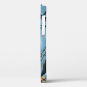 お洒落満月の絵画猫 Case-Mate iPhoneケース (裏面 / 左)