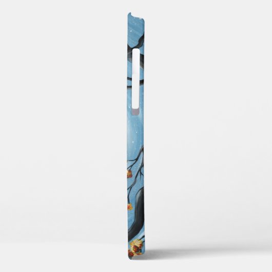 お洒落満月の絵画猫 Case-Mate iPhoneケース (裏面 / 左)