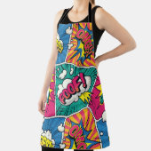 お洒落漫画爆発 – アー鮮やかト エプロン (インサイチュ)