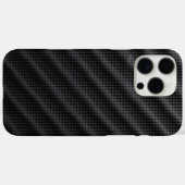 お洒落炭素繊維テクスチャ、モダンデザイン Case-Mate iPhoneケース (裏面 (横))