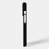 お洒落炭素繊維織りテクスチモダンャ Case-Mate iPhoneケース (裏面 / 左)