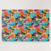 お洒落熱帯の水の色の離れ難しい ジグソーパズル (横)