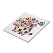 お洒落牛 タイル (側面)