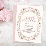 お洒落牧草地ワイルドフラワーズスウィート16誕生日 招待状<br><div class="desc">祝お洒落Meadow Wildflowers Sweet 16誕生日招待状!この魅力的なデザイン鮮やかは絵を描、柔らかく夢のような背景には、この特別な機会の喜びを完璧にキャプチャした手のワイルドフラワーの配列を備え、思い出に残るSweet 16お祝いをキックオフする完璧な方法である。牧草地の魔法が笑いと愛でいっぱいの夜のトーンを設定しよう！</div>