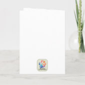 お洒落猫が住ん地中海のだ サンキューカード (裏面)