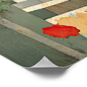 お洒落猫が住ん地中海のだ ポスター (角)